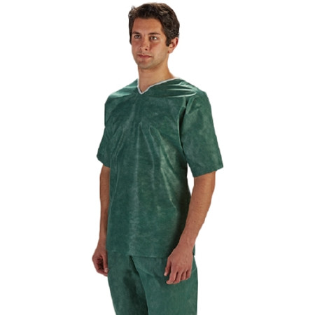 Pants Scrub Grn Lg 30/cs      Nonwoven 36-38" Cs - 30