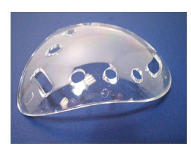 Eye Shield, Univ Clr Plas Vented (50/bx) Bx - 50