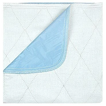 Underpad, Incont Rusbl Poly Vnyl Blu 18"x24" (60/cs) Cs - 60