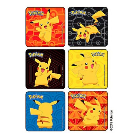 Stickers, Pokemon Pikachu (75/rl) Rl - 1