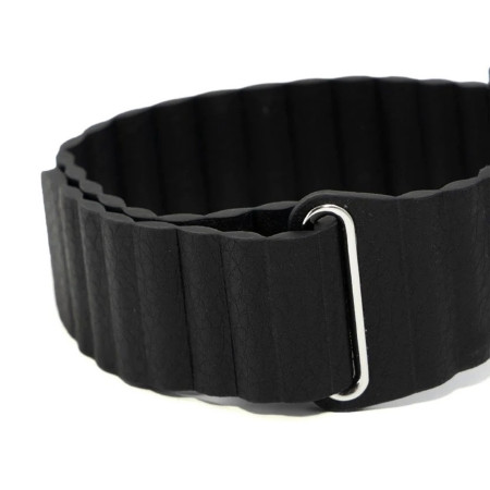 Band, Standalone Access  Faux Leather Wave2 Blk (60/cs) Ea - 1