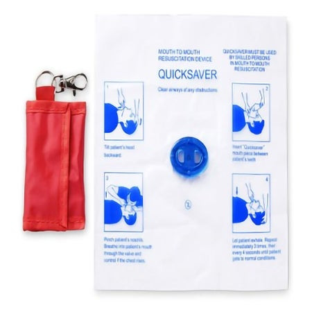 Shield, Cpr Face W/key Chain Pouch & Gloves Ea - 1