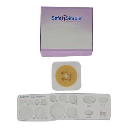 Barrier, Ostomy 2pc Ext Tape Collar Wht 2 1/4" (5/bx 8bx/cs) Bx - 5
