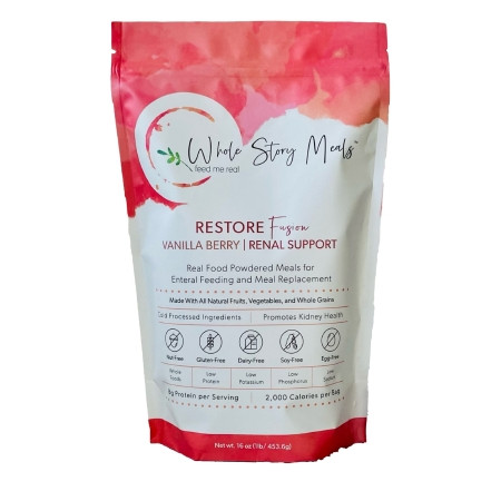 Food, Powdered Restore Renal Supp Van/berries 16oz (30/cs) Cs - 30