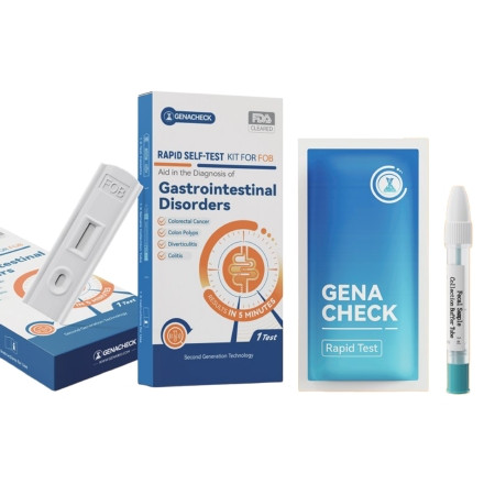 Self-test Kit, F/fob Rapid Genacheck (1/bx 102bx/cs) Bx - 1