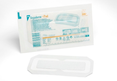 Dressing, Tegaderm W/pad 3 12x8" (25/bx) Bx - 25
