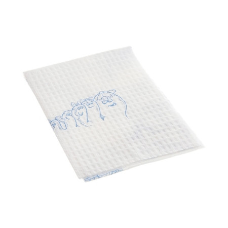 Towel, 3ply Tidi Toes Prnt 13x18 (500/cs) Cs - 500