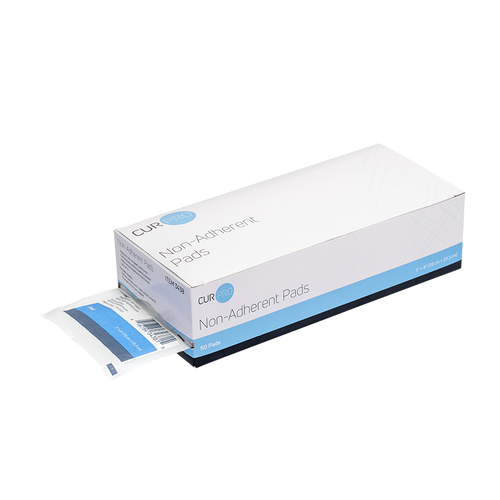 Non Adherent Pad 3x8 Sterile Box/50