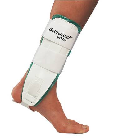 Ankle Brace, Air Gel Trainer Med 9" Ea - 1