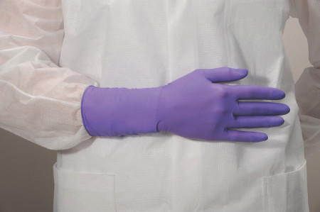 Glove, Nitrle Pf Pur Med Xlng 12" (50/bx) Kimclk Bx - 50