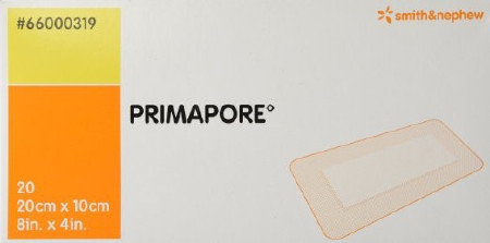 Dressing, Absorbent Primapore 8"x4" (20/bx) Bx - 20