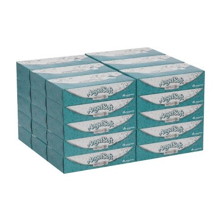 Tissue, Facial Angel Sft 1ply Wht (30bx/cs) Bx - 1