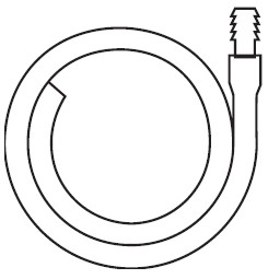 Tubing, Extension Lf Ns 18" F/leg Bag (10/bx) Bx - 10