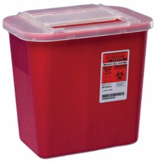 Container, Sharps Red 2gl (20/cs) Kendal Ea - 1