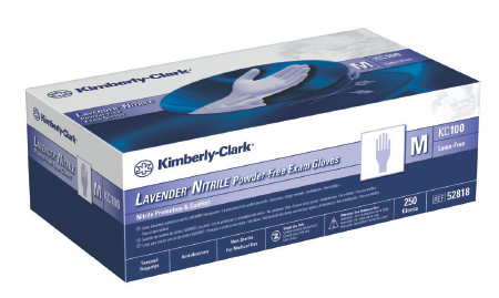 Glove, Exam Nitrl Pf Lav Med (250/bx 10bx/cs) Kimclk Bx - 250