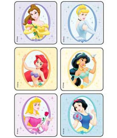 Sticker, Disney Princess (90/ Pk) Pk - 90