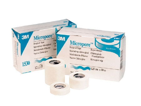 Tape, Adhsv Paper Micropore 2"x10yds (6/bx) Bx - 6