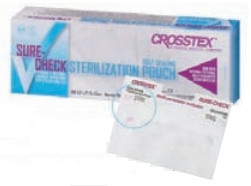 Pouch, Sterilization Surechec 7.5"x13" (200/bx 5bx    Crostx Bx - 200