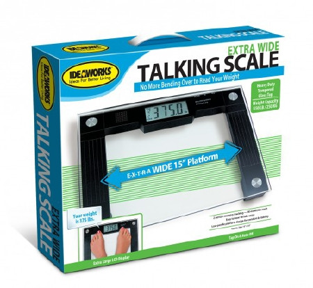 Scale, Dig Talking Xwide 550lbcap Ea - 1