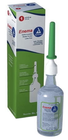 Enema, Dynarex Saline Laxative4.5oz (48/cs) Cs - 48