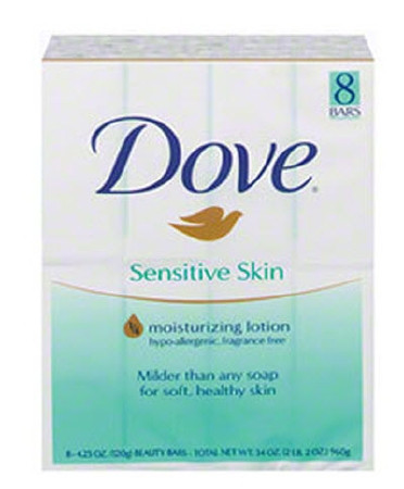 Soap, Body Dove Bar Unscented 4oz (8/pk 9pk/cs) Ea - 1