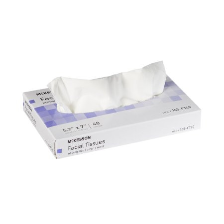 McKesson Facial Tissue, 5.7x7, Box of 40