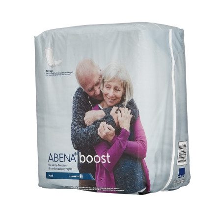 Pad, Incont Abri-let Absrb Anatomic Boost Xlg (20/bg 6bg/cs) Bg - 20
