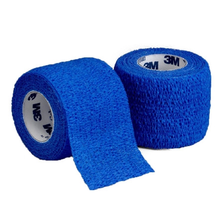Bandage, Coban Elas Blu 4"x5yds (18/bx) Bx - 18