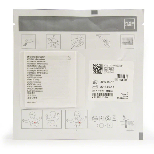 LIFEPAK Edge System Pediatric RTS Quik-Combo Pads