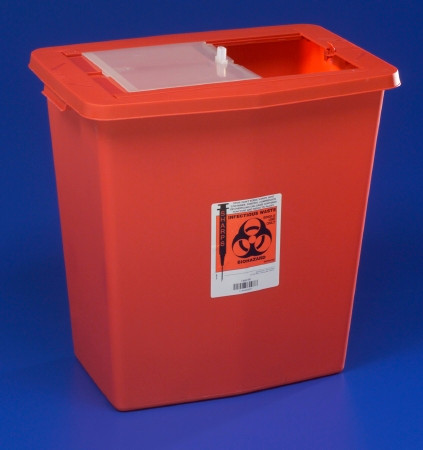 Container, Infect W/lid 18gal (5/cs) Kendal Ea - 1