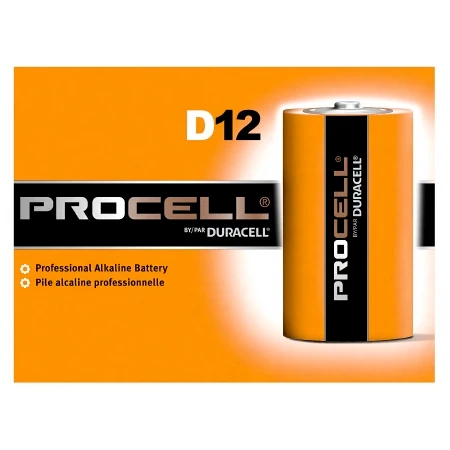 Battery, Alkal "d" (12/bx 6bx/cs) Durcel Bx - 12