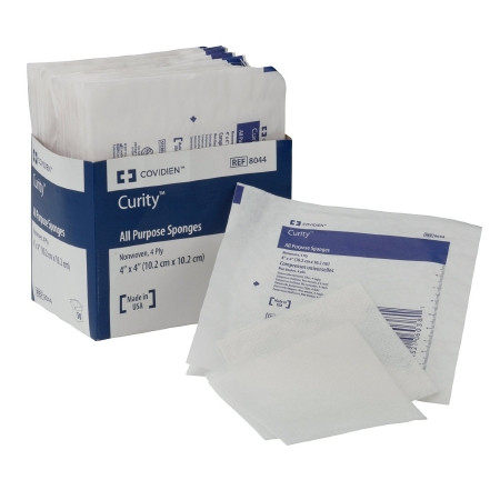 Sponge, Gze Curity 2"x2" Str (2/pk 25pk/tr 60tr/cs) Pk - 1