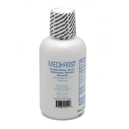 Solution, Eyewash 16oz Ea - 1