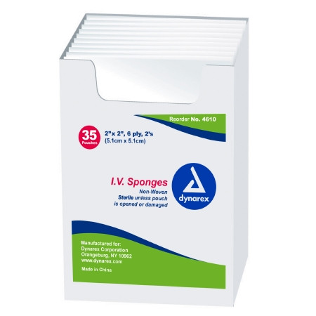 Sponge, Drn 6ply Str 2x2 2's (35/bx 20bx/cs) Bx - 1