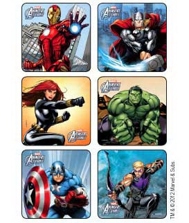 Sticker, Avenger (90/pk) Pk - 90
