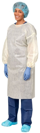 Gown, Iso Prem Ylw Xlg (10/bg 10bg/cs) Bg - 10