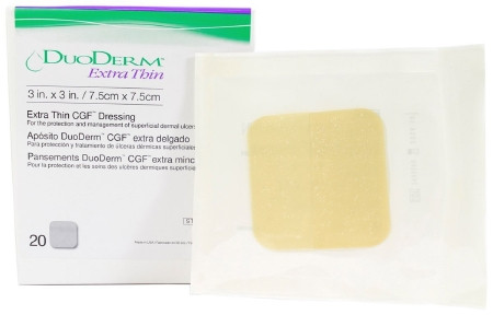 Dressing, Duoderm Cgf Str  3"x3" (20/bx) Bx - 20