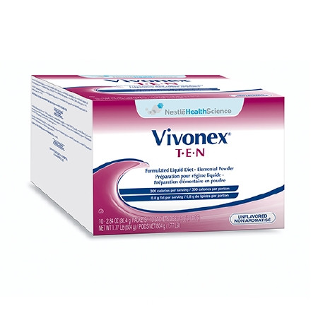 Vivonex Ten, Unflav 2.84oz (10/bx 6bx/cs) Bx - 10