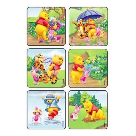 Stickers, Sunny Time Pooh (90/pk) Pk - 90