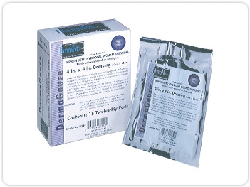 Dressing, Dermagauze Hydrogel 4x4 (15/bx) Bx - 15