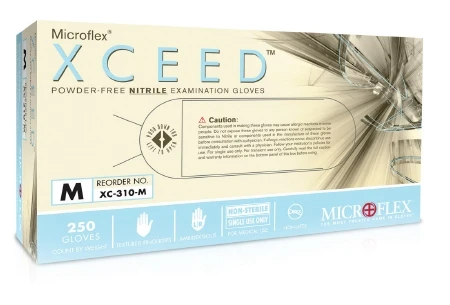 Glove, Exam Xceed Nitrl Pf Blulg (250/bx 10bx/cs) Bx - 250
