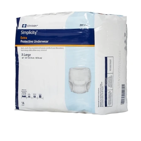 Underwear, Incont Prot Xlg (14ea/bg 4bg/cs)           Kenico Bg - 14