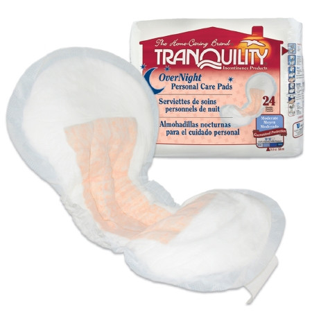 Pad, Incont Tranquility Overnt500ml (24/bg 4bg/cs) Bg - 24