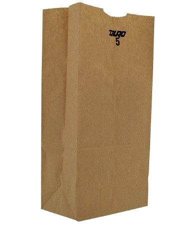 Bag, Grocery Brn 5# (500/cs) Cs - 500