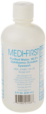 Eye Irrigation, Sol 8oz (12/cs) Ea - 1