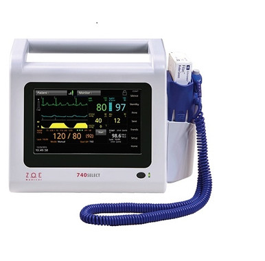 ZOE CAS MED 740 vital sign monitor 01-02-1000