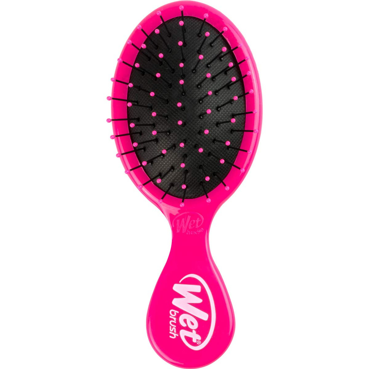 Wet Brush Mini Detangler Hair Brush | Women's | Pink/Gold Stripe Hearts | Size One Size | Hair Accessories