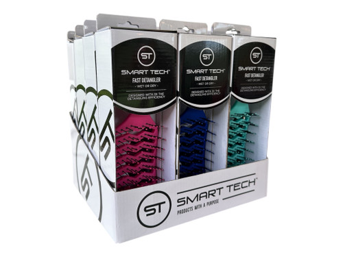 Fast Detangler by Smart Tech - 12 Piece Display