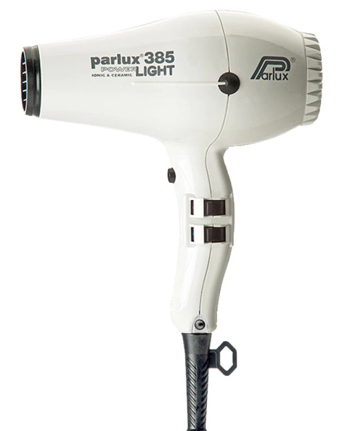 Parlux 385 Powerlight Ionic & Ceramic Hair Dryer -White Parlux 385 Powerlight Ionic & Ceramic Hair Dryer -White