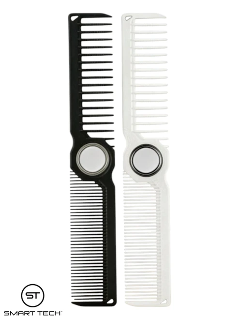 Fidget Spinner Spinning Comb - White